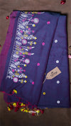 Flower Embroidery Saree