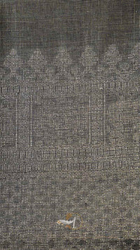 Textured gray fabric pattern
