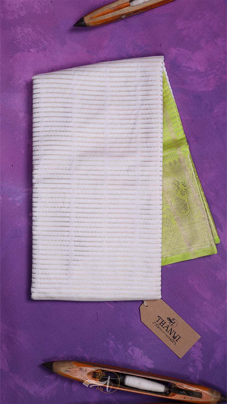 Double Zari Silk Saree