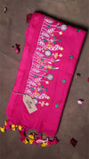 Flower Embroidery Saree