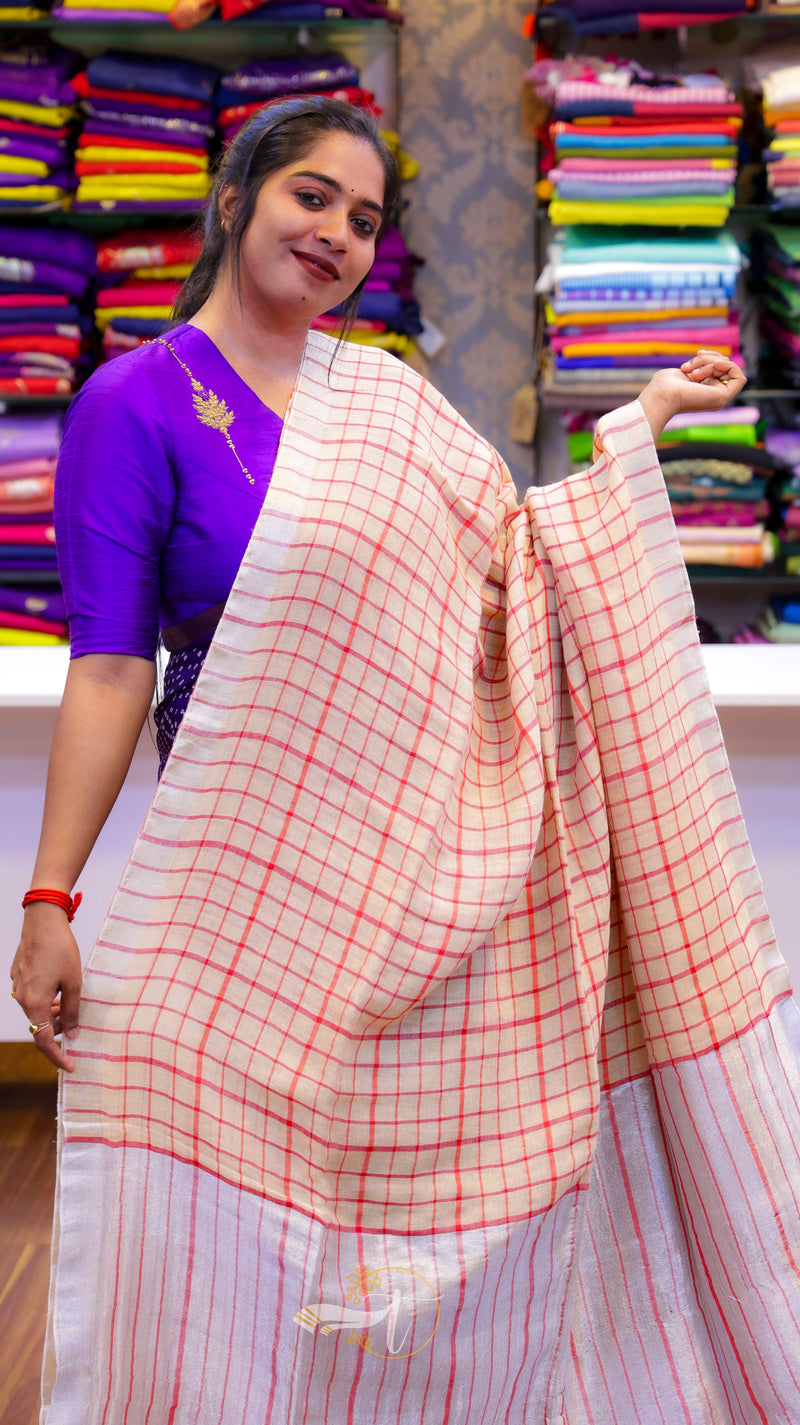 Classic Linen Saree