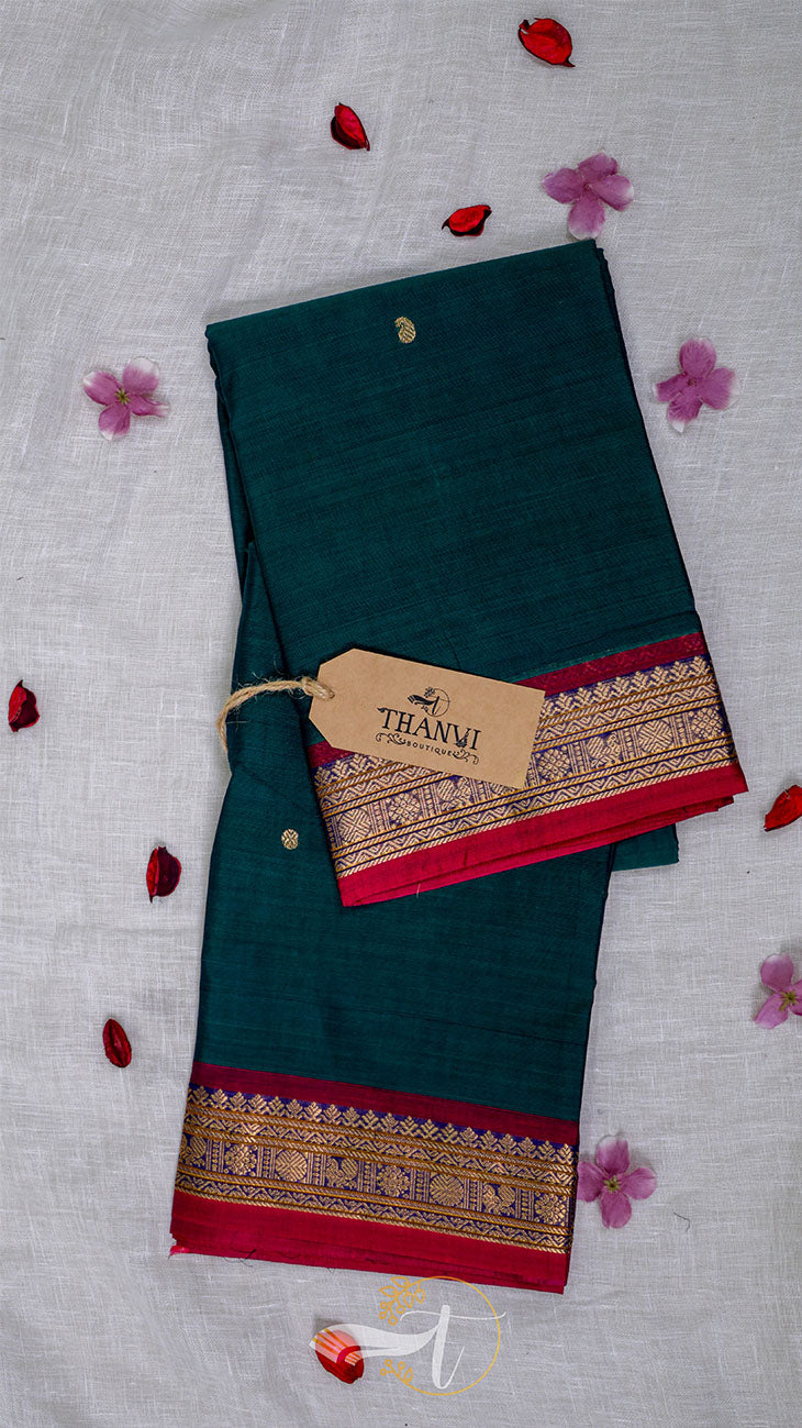 Mesmerised Maheshwari Cotton Saree