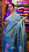 Copper Tissue Saree