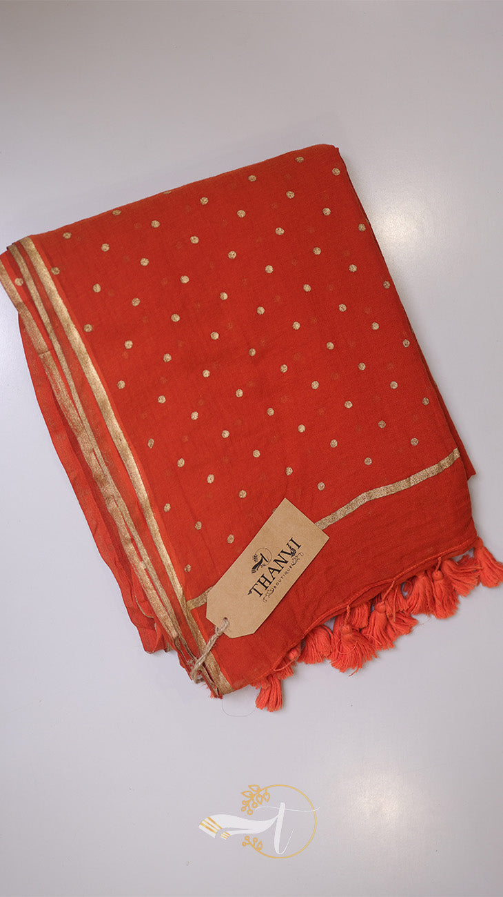 Golden Butti Saree