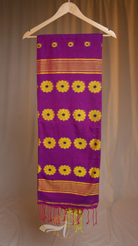 Floral Khadhi Saree