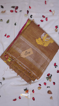 Peacock Pallu Tissue Saree