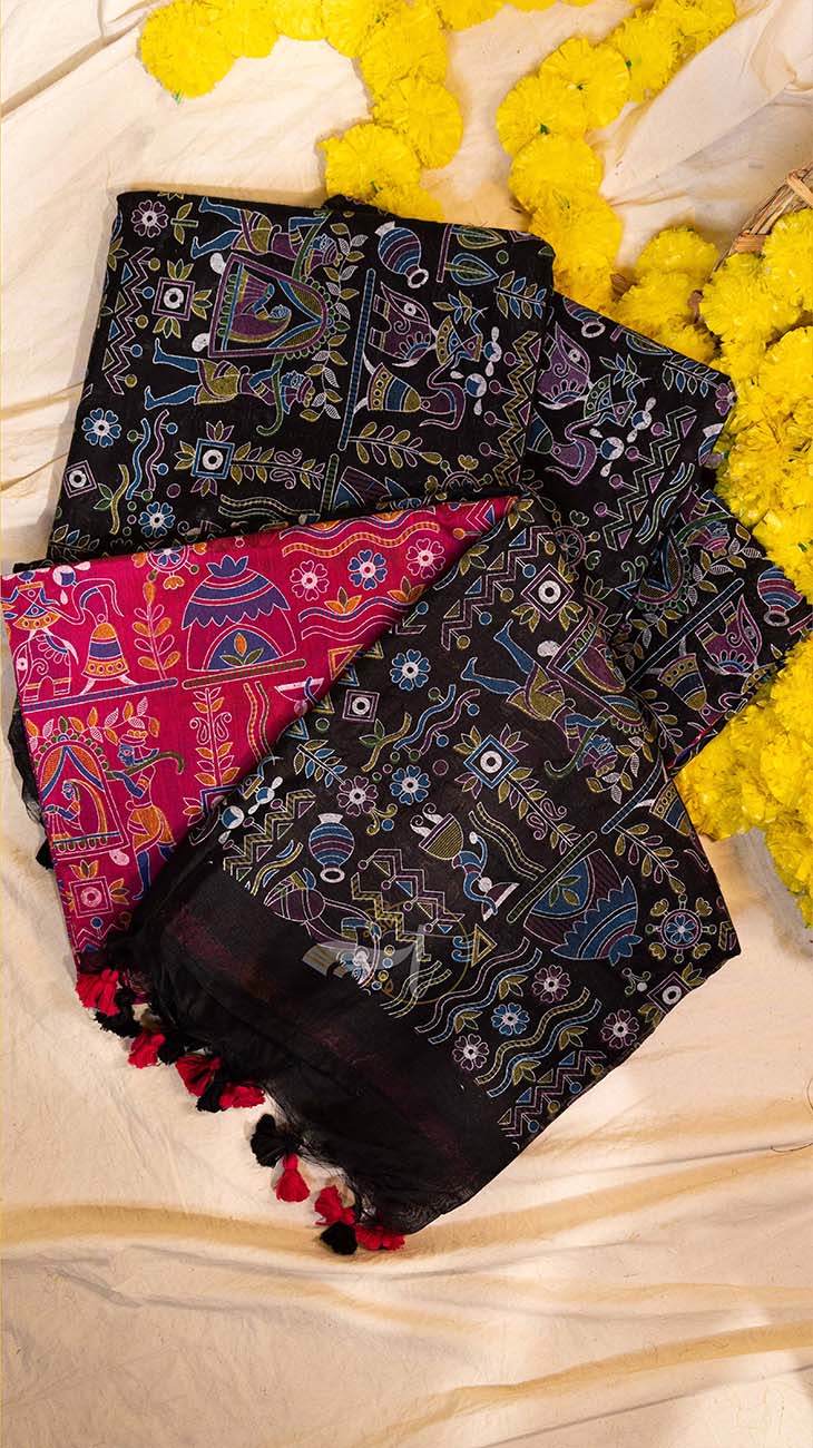 Printed Saree