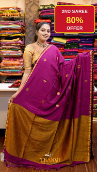 Mashru Cotton Silk Saree