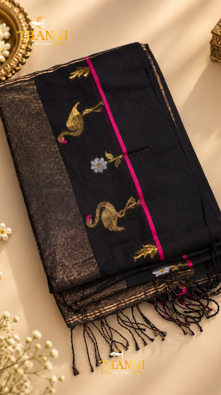 Heritage Tissue Cotton Saree