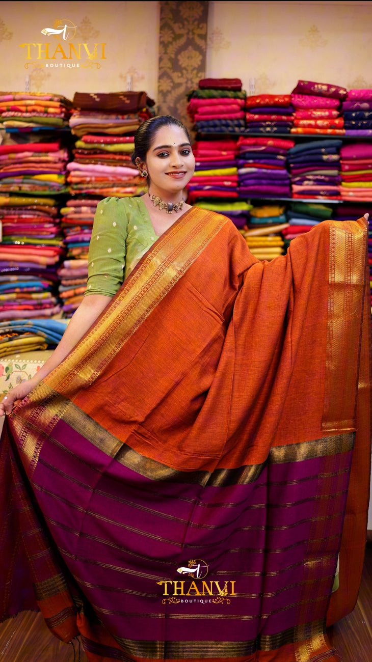 Modal Maheswari saree