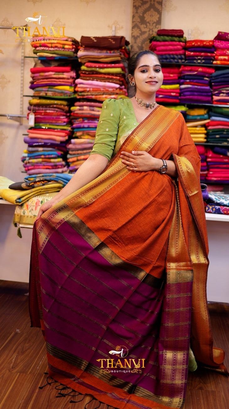 Modal Maheswari saree