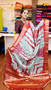 Floral Tissue Zari Saree