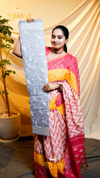 Cotton Embroidery Saree