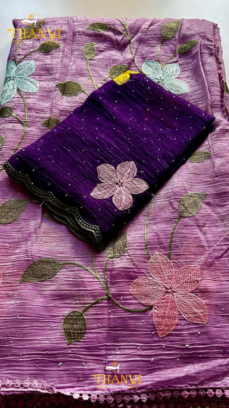 Premium georgette saree