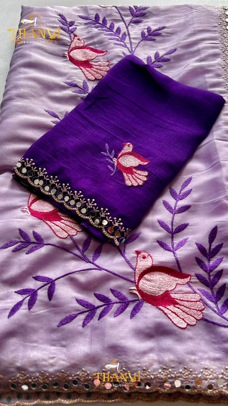Premium georgette saree