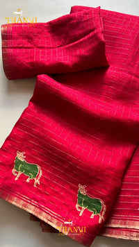 Temple Vesco Saree