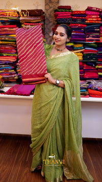 Silk popstick saree