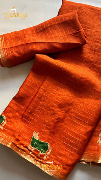 Temple Vesco Saree