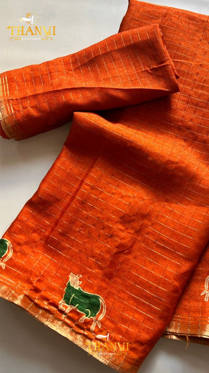 Temple Vesco Saree