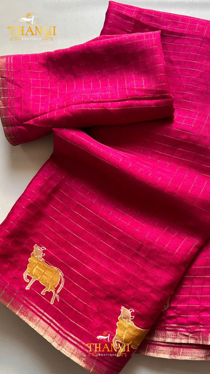 Temple Vesco Saree