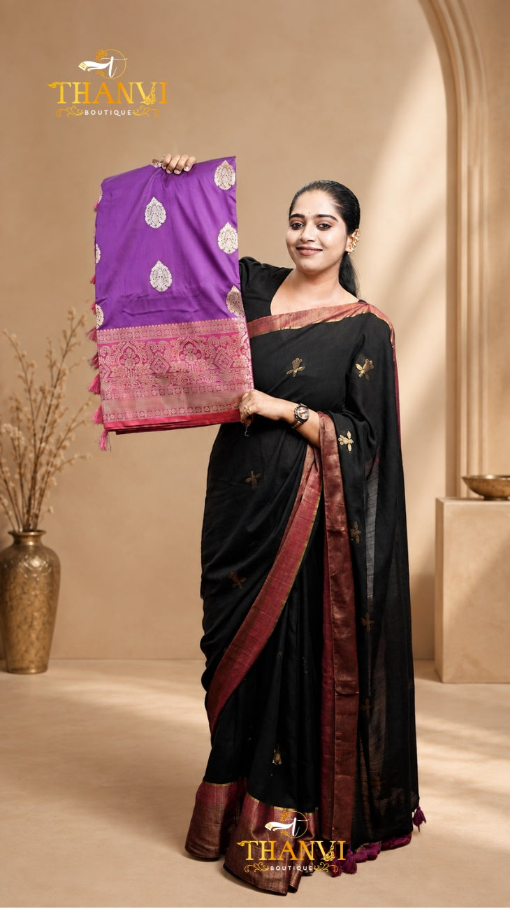Semi Kanjipuram Silk Saree