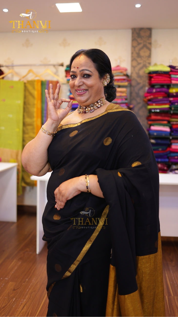 Mashru Cotton Silk Saree