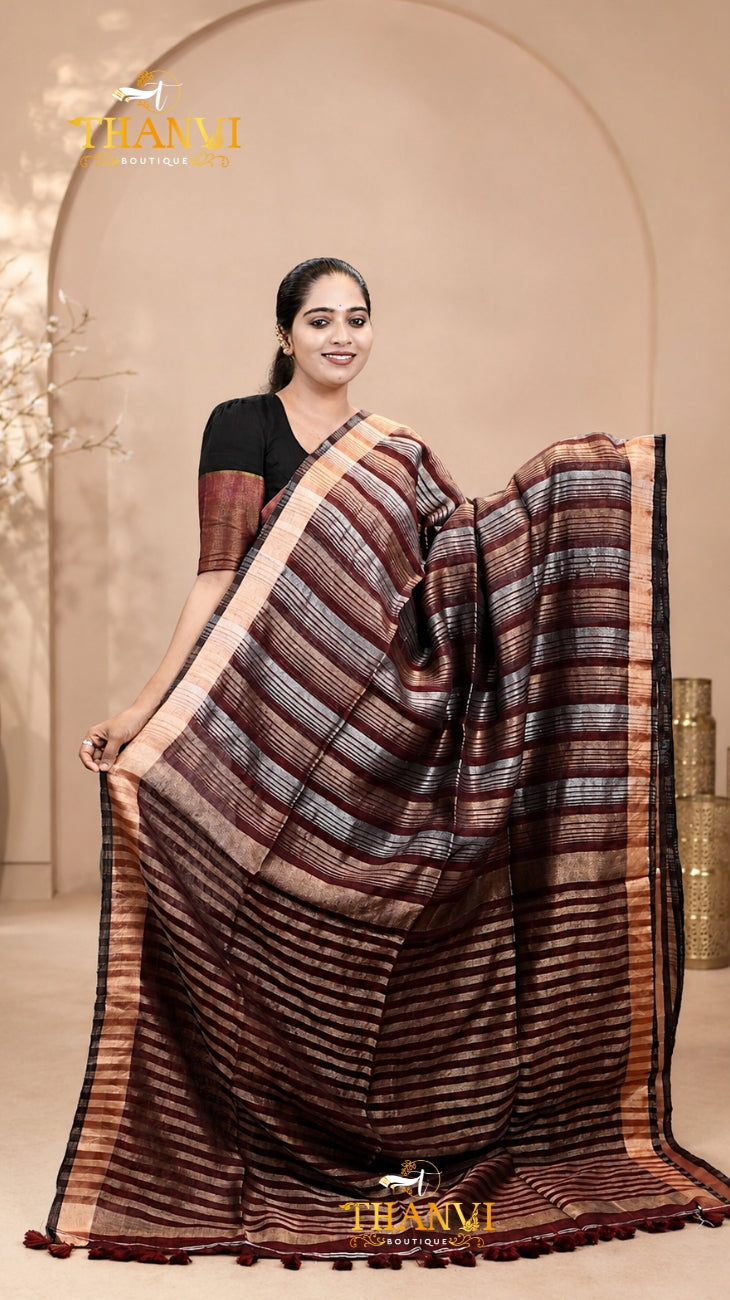 Tissue Matka Saree