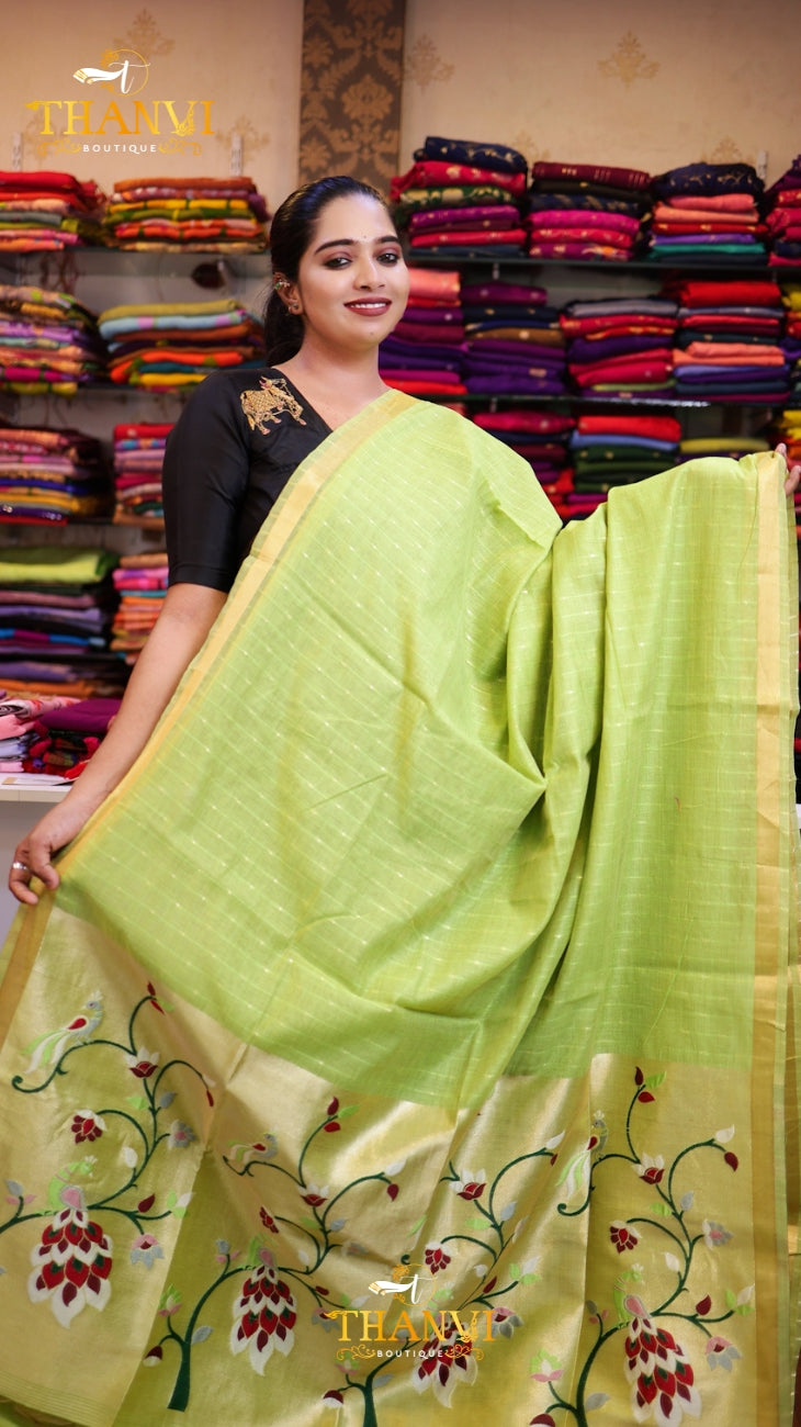 Pochambally Cotton Saree