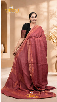 Elite Linen Saree