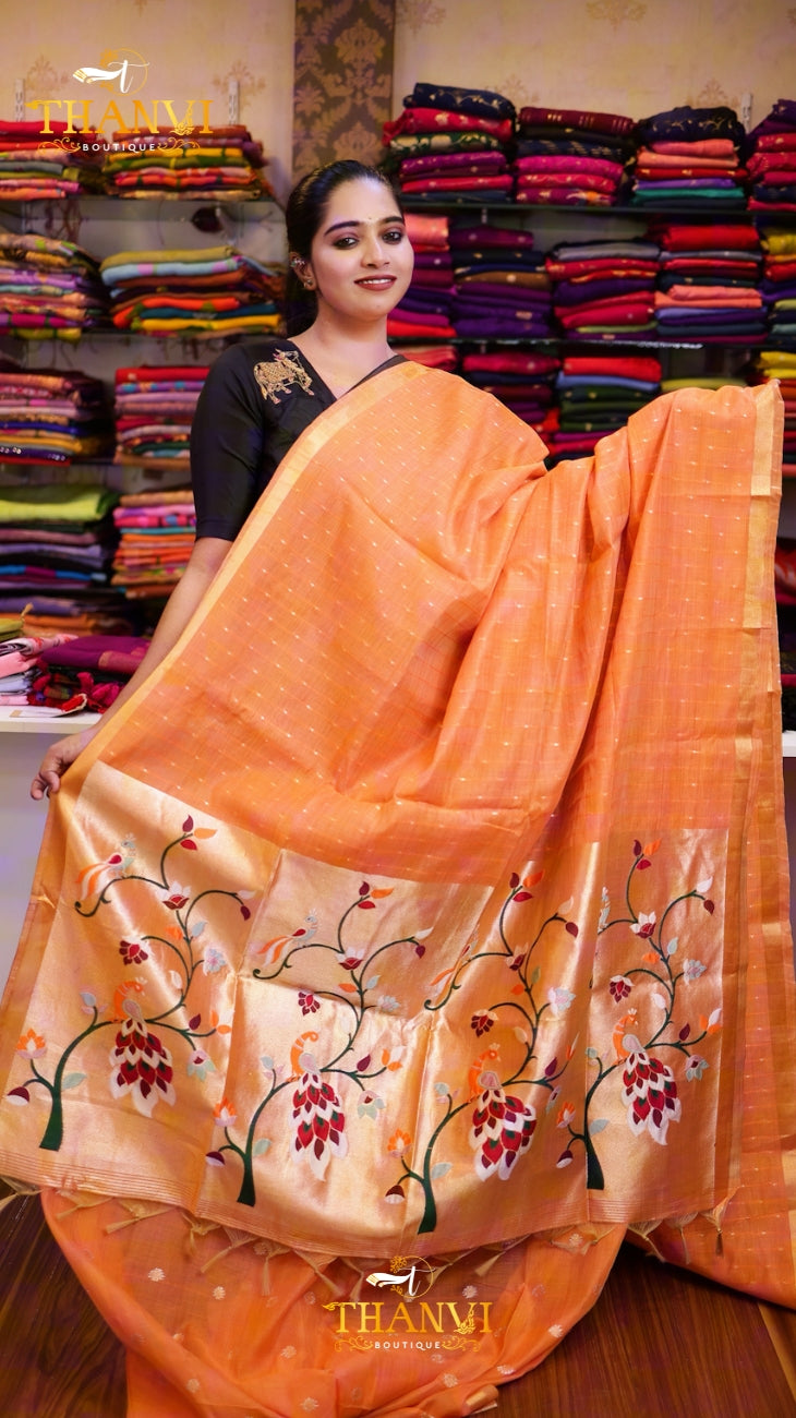 Pochambally Cotton Saree