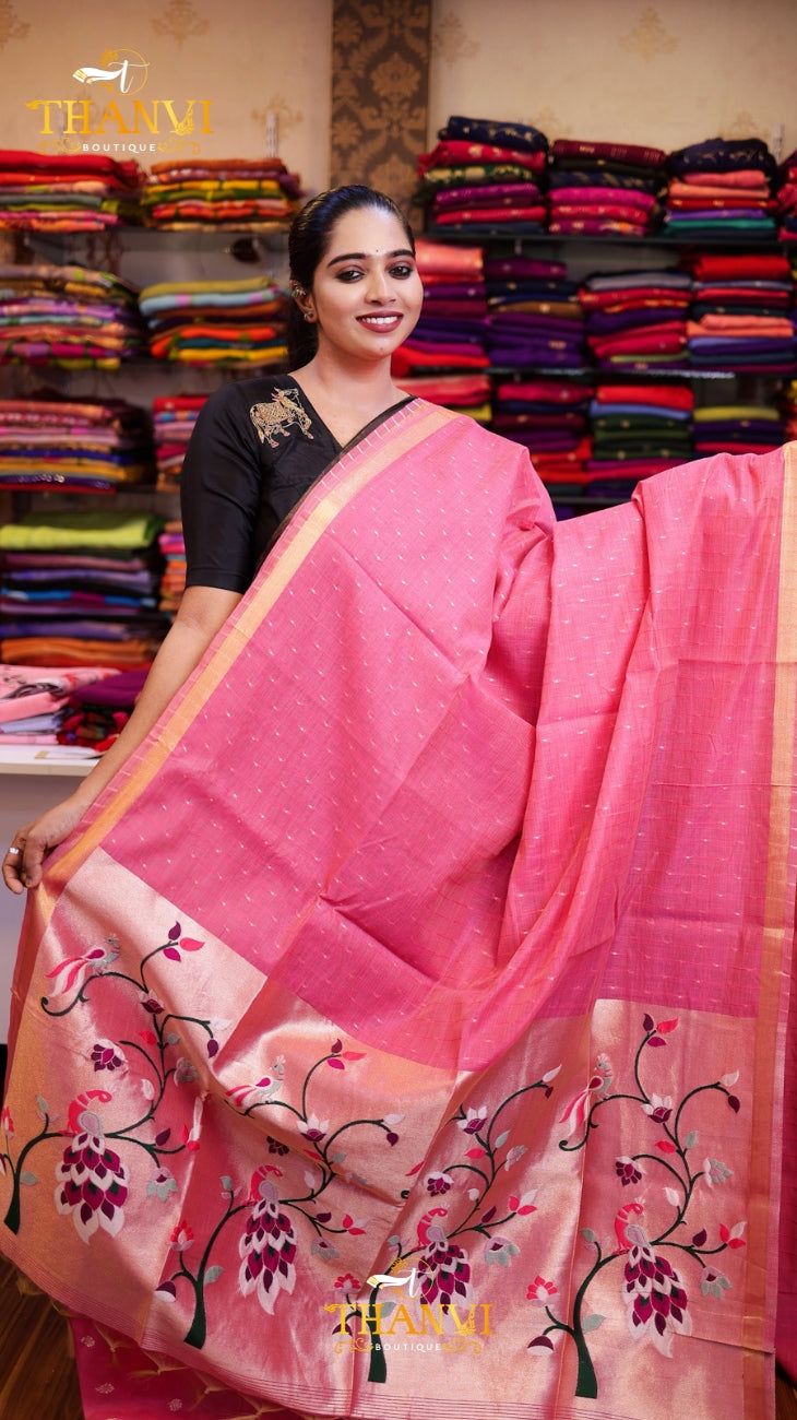 Pochambally Cotton Saree