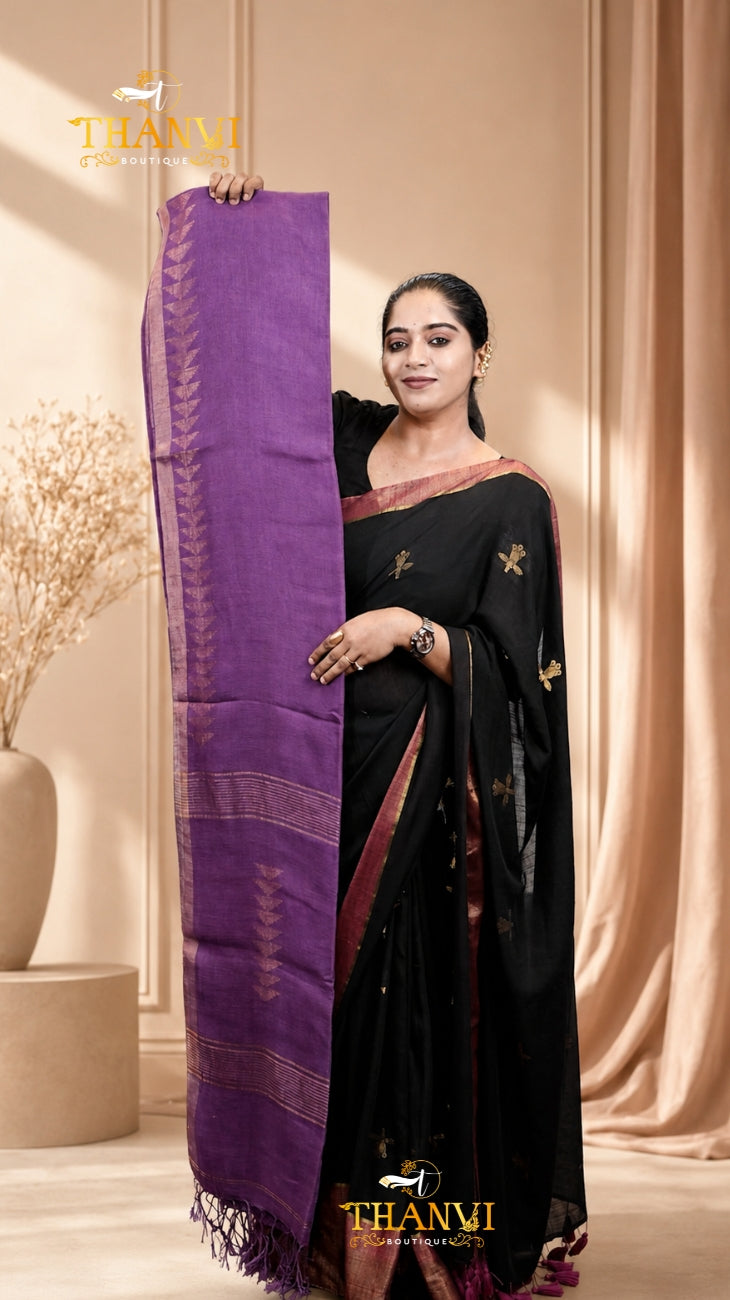 Elite Linen Saree