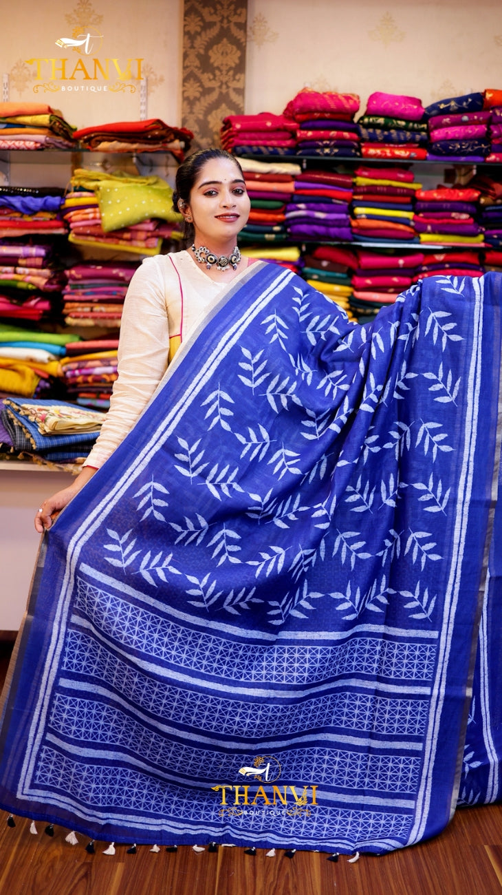 Maheshwari Cotton Saree