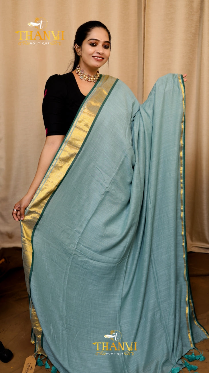 String Border Saree