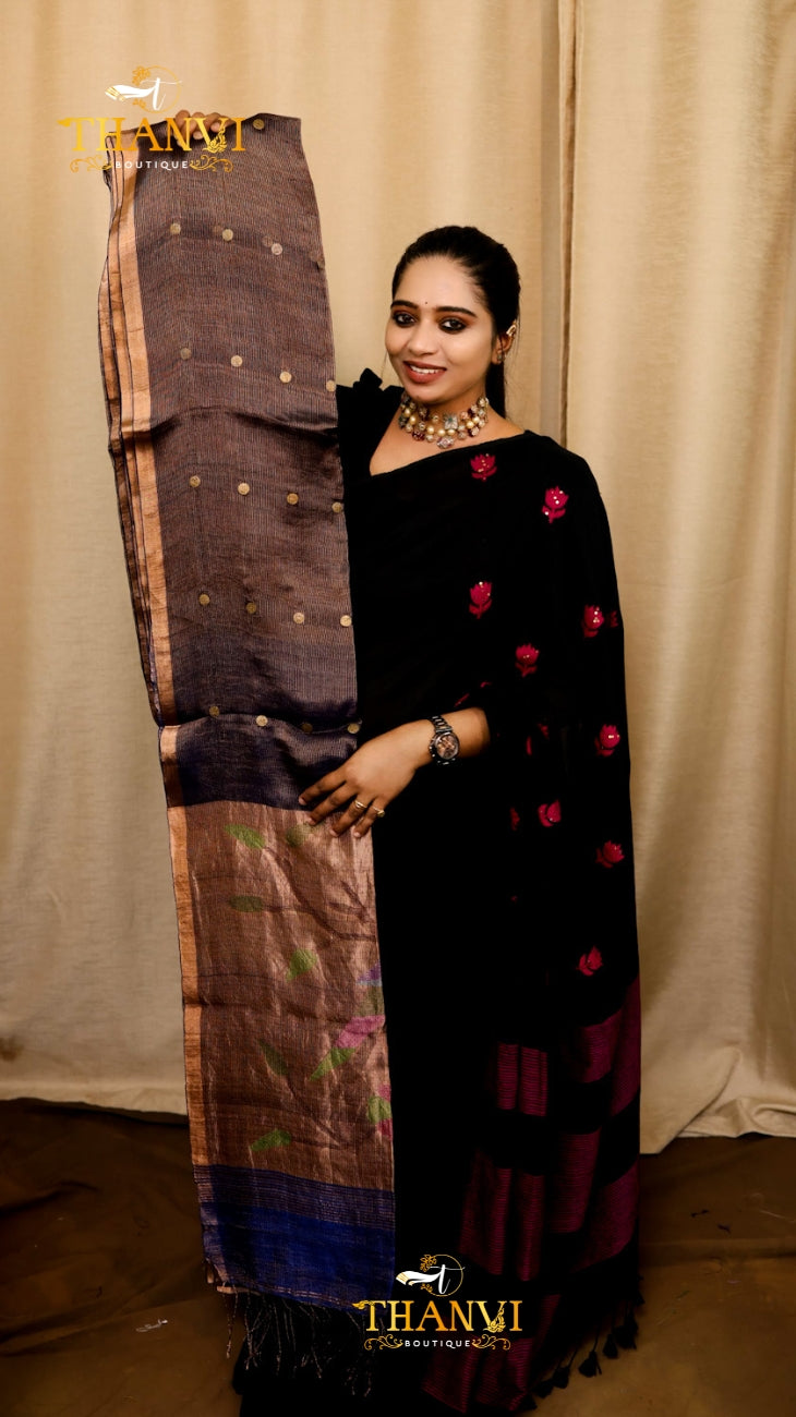 Coin Matka Saree