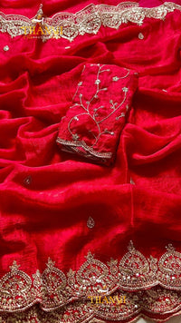 Royale Embroidery Saree