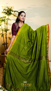 Mulberry Sequence Saree
