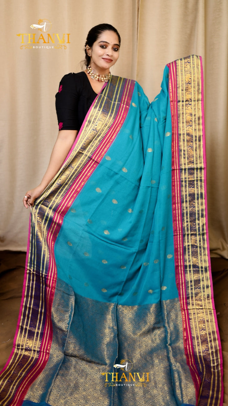 Golden Zari Border