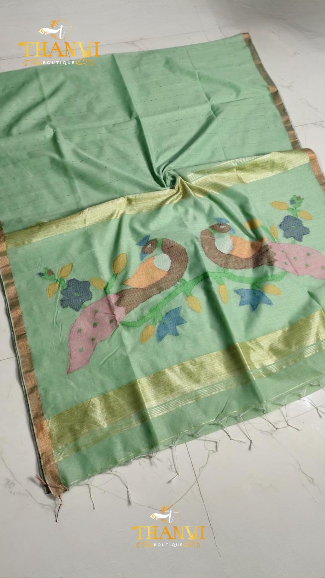 Premium Pochampally Cotton Saree
