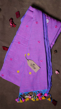 Flower Embroidery Saree