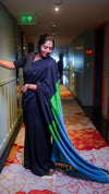 Mulberry Cotton Saree