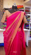Linen Zari Big Border