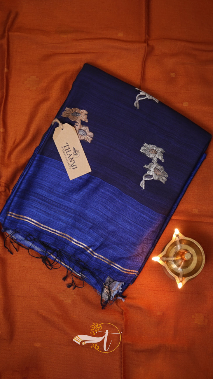 Pineapple matka silk Saree
