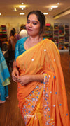 Flower Embroidery Saree