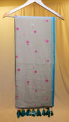 Couture Embroidery Cotton Saree