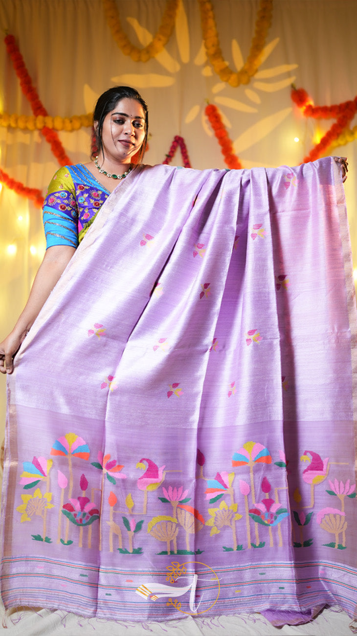 Flower Matka Saree