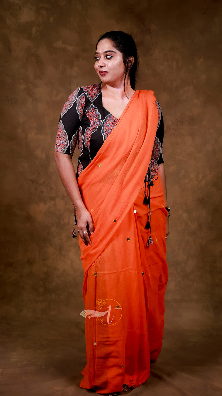 Modal Mirror Saree