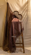 Pure Metallic Tissue Linen Sarees