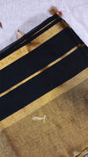Crushed Tissue Cotton Saree