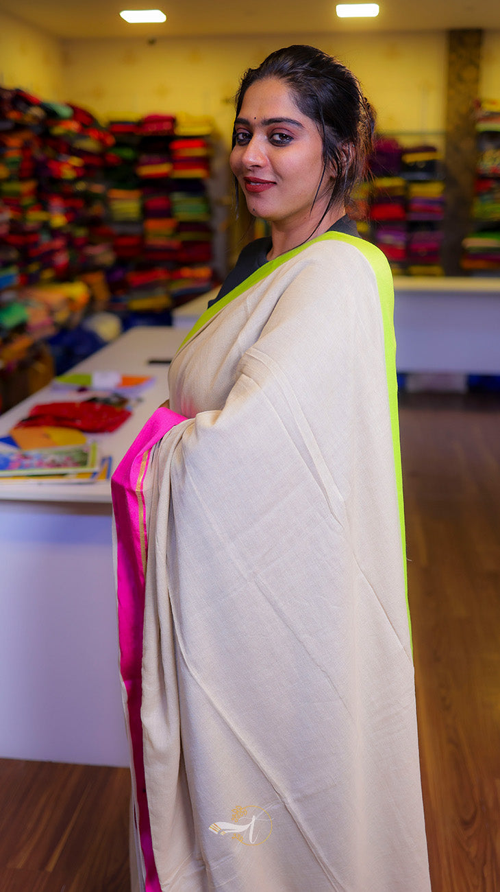 String Border Saree